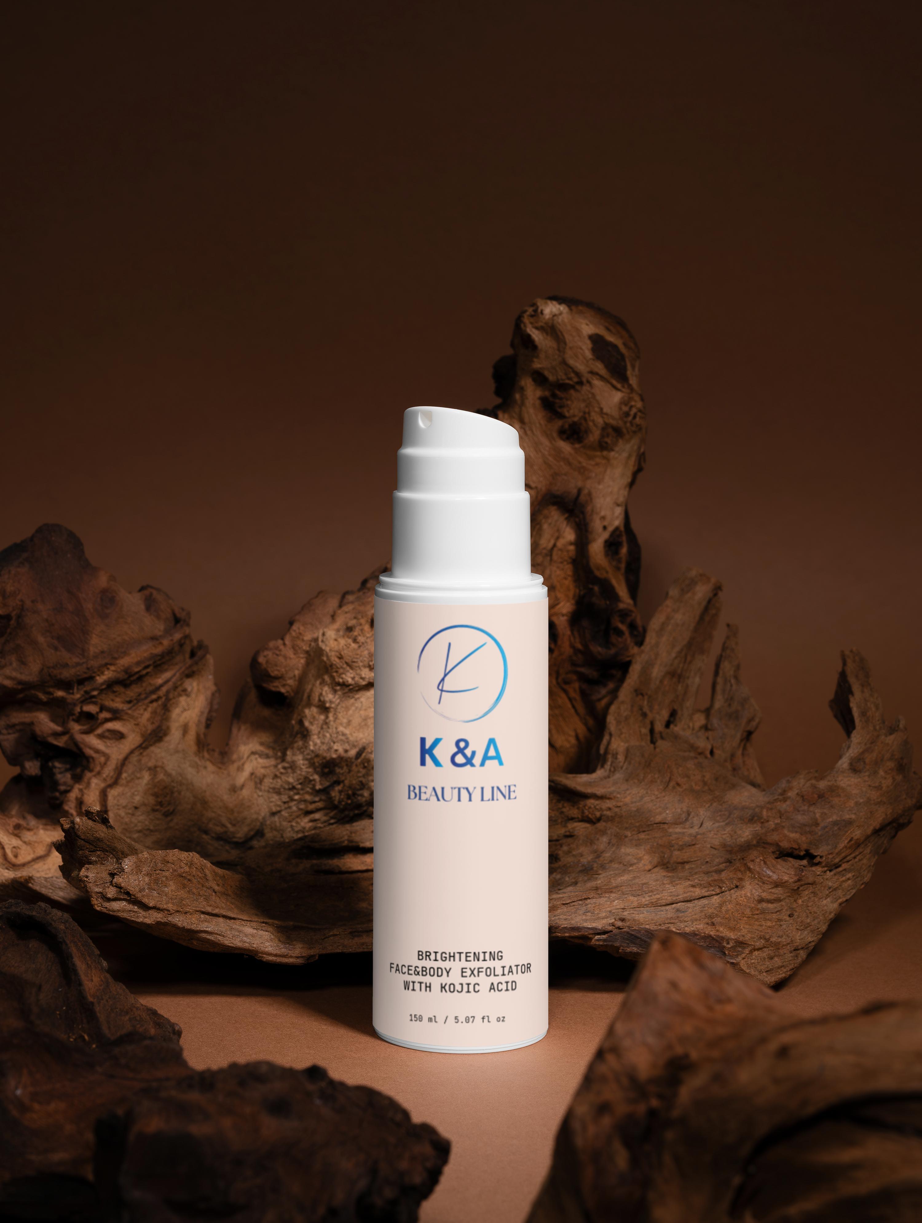 Brightening Face&Body Exfoliator with Kojic Acid